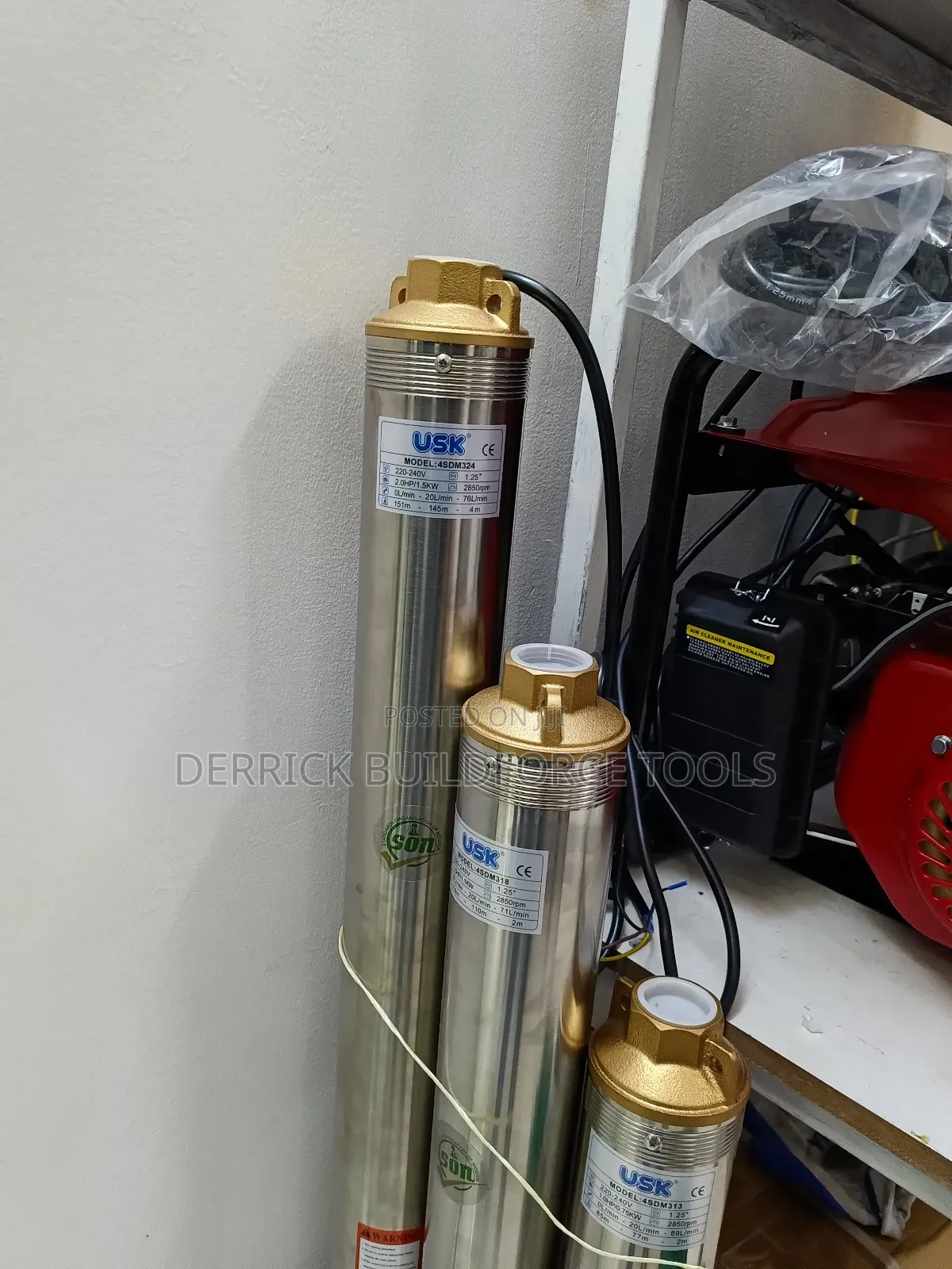 Usk 2hp Submersible Pump