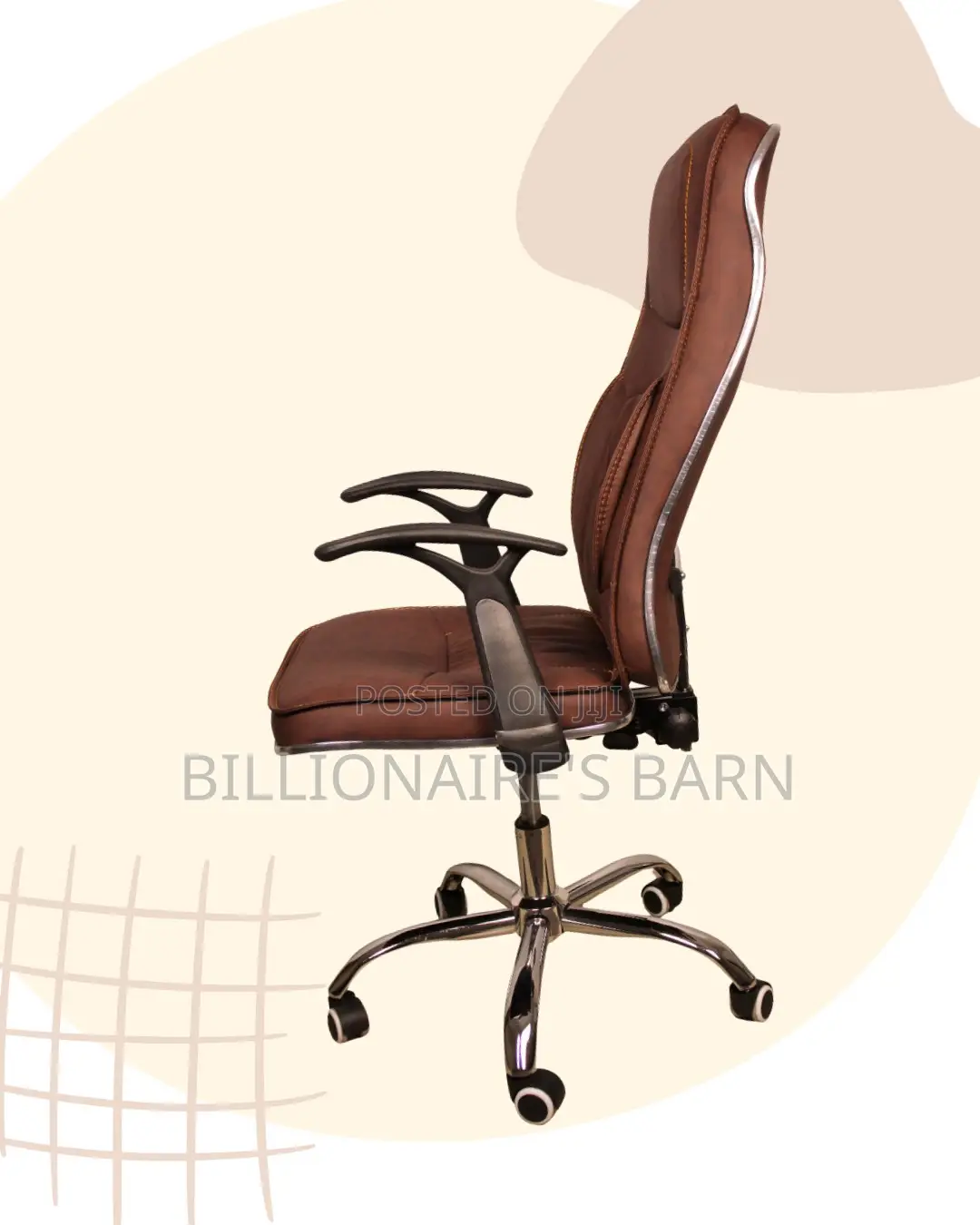 Quality | Premium Leather Swivel | Comfort Meets Style