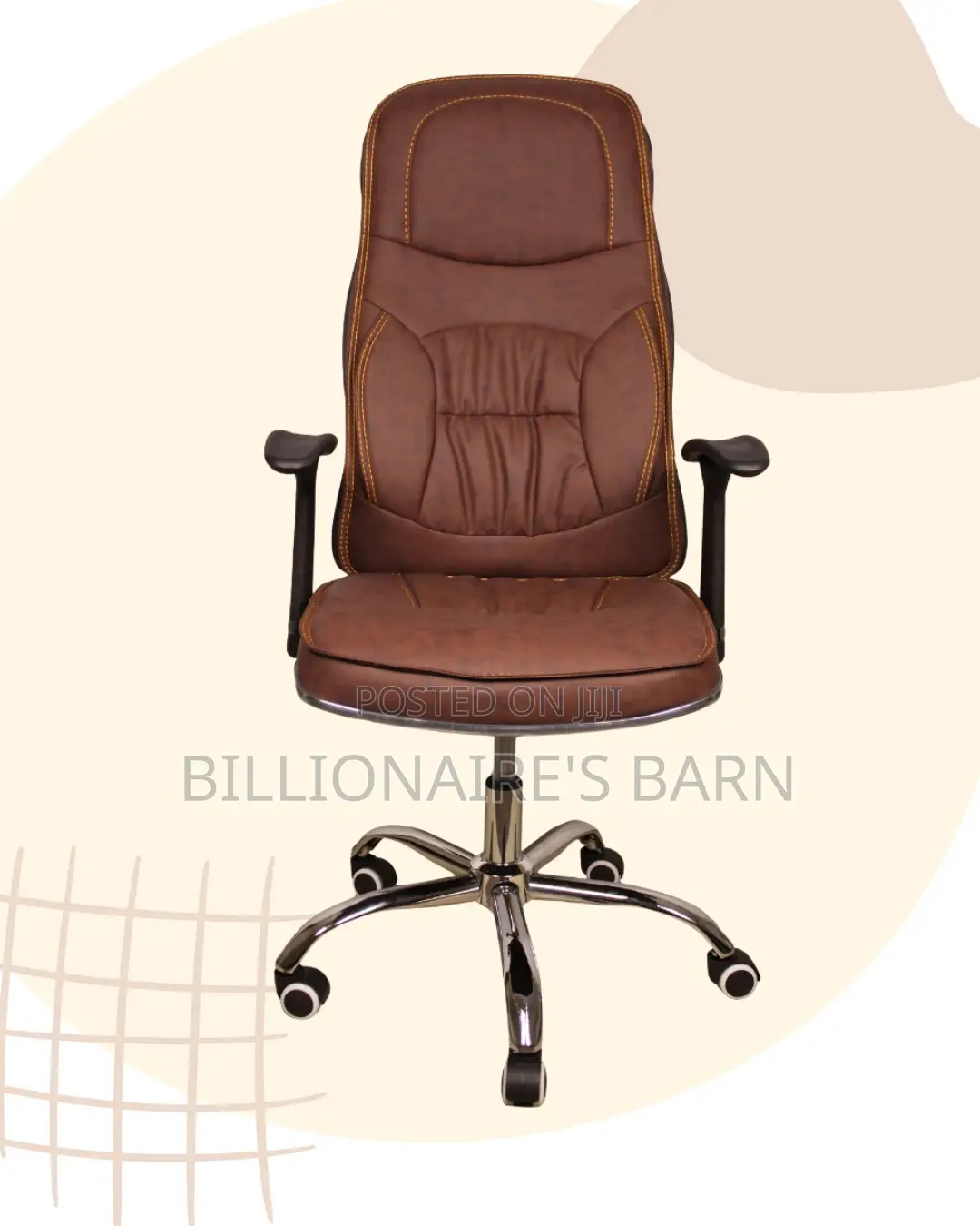 Quality | Premium Leather Swivel | Comfort Meets Style