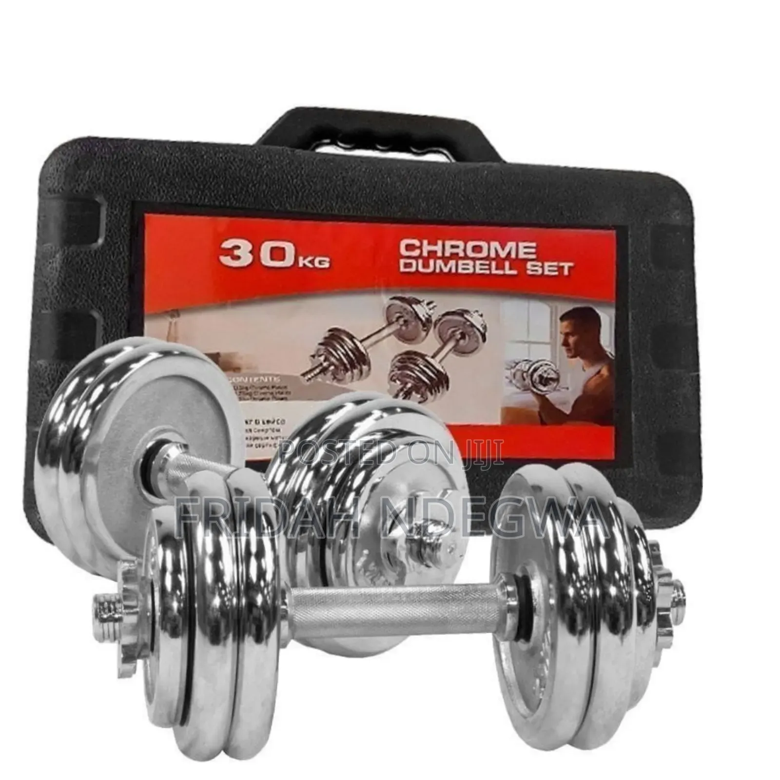 *Chrome Dumbells* 
20kg (With Case)*
