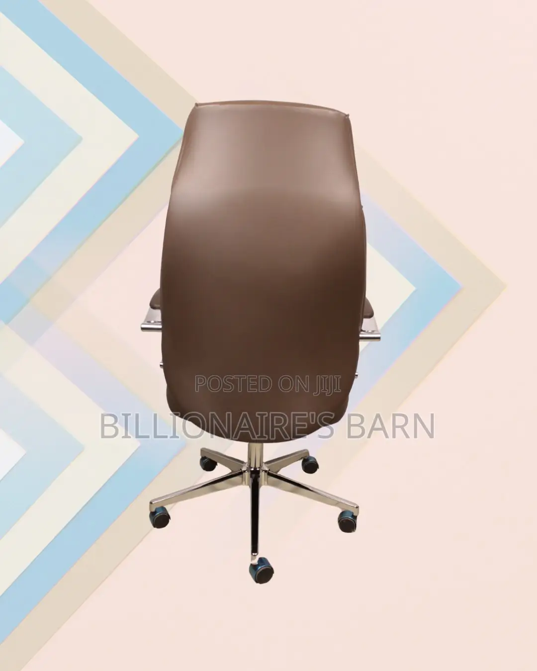 Swivel Leather Office | Armrests | Delivery Anywhere in Kenya