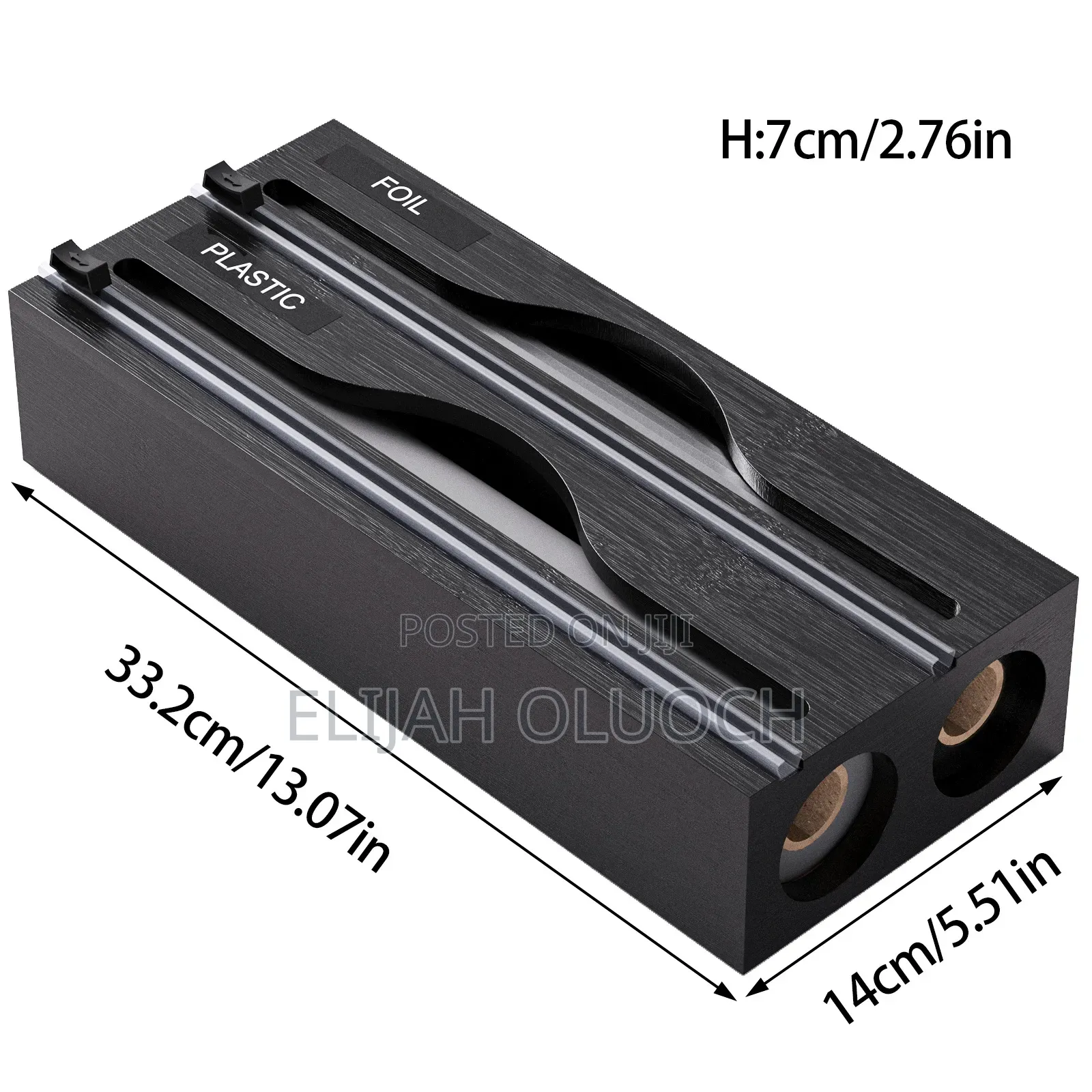 3in1 Bamboo Wrap Dispenser With Cutter