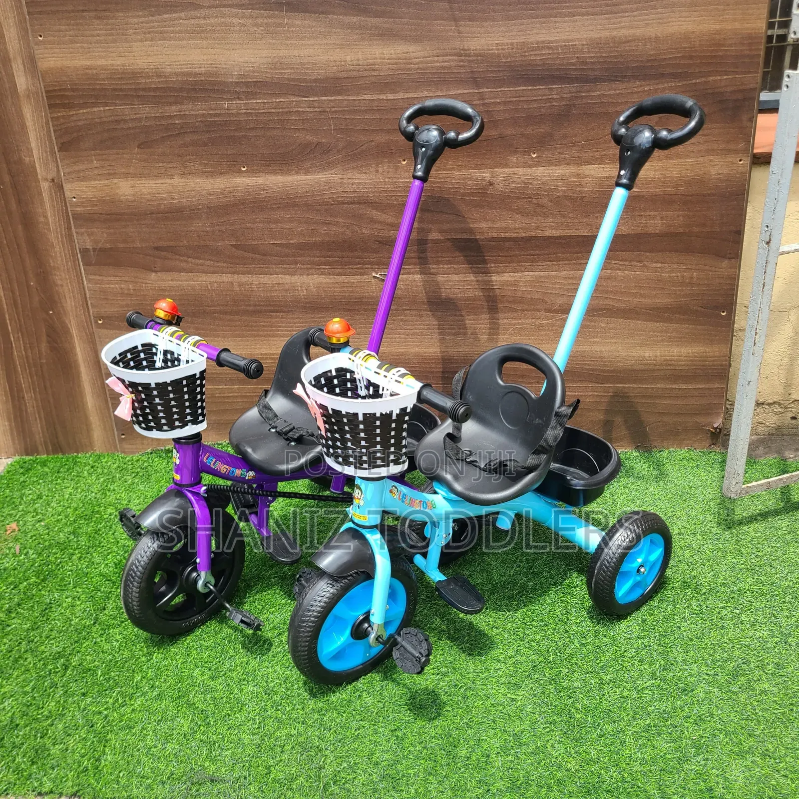 Comfort Ride Push Tricycle With Push Control