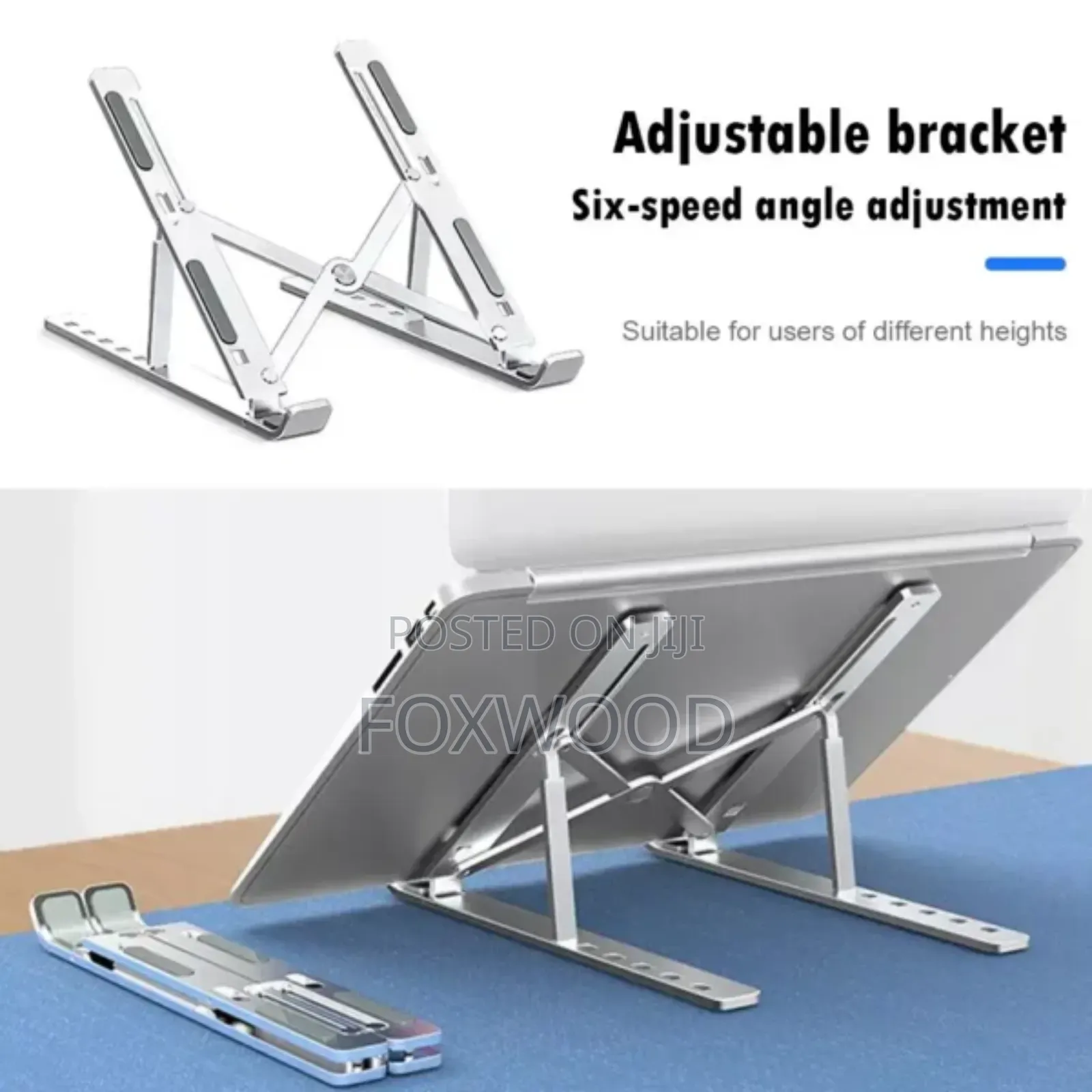 Portable Adjustable Aluminum Laptop Stand
