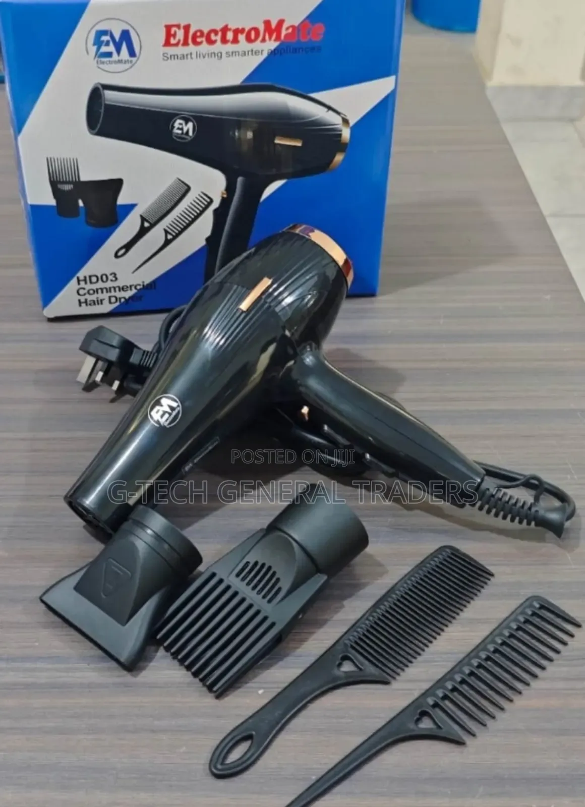 Electromate Heavy Duty Commercial Blowdry With Accessories