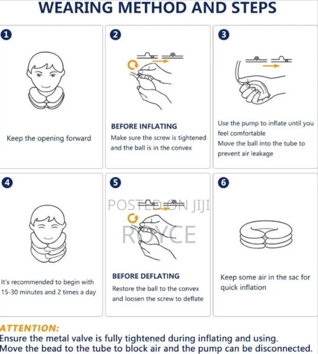 Inflatable Cervical Traction Neck Pillow - thumbnail 10