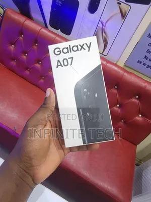 New Samsung Galaxy A07 4G 128 GB Black
