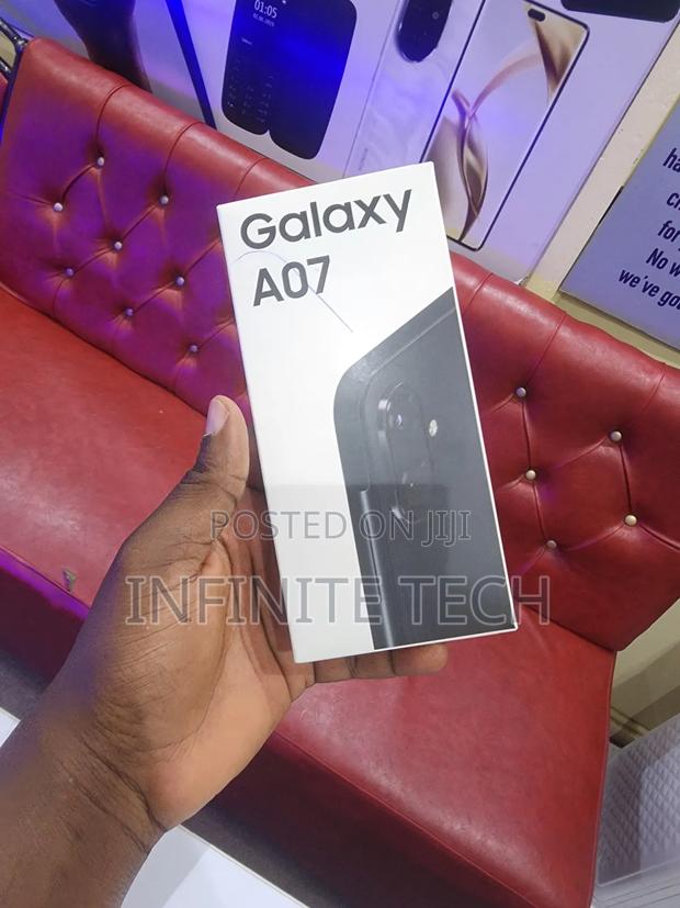 New Samsung Galaxy A07 4G 128 GB Black