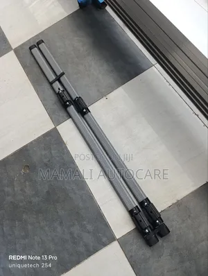 Grey Car Roof Crossbar Heavy-Duty Design