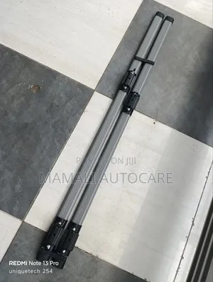 Universal Grey Roof Rack Crossbar for Vehicles