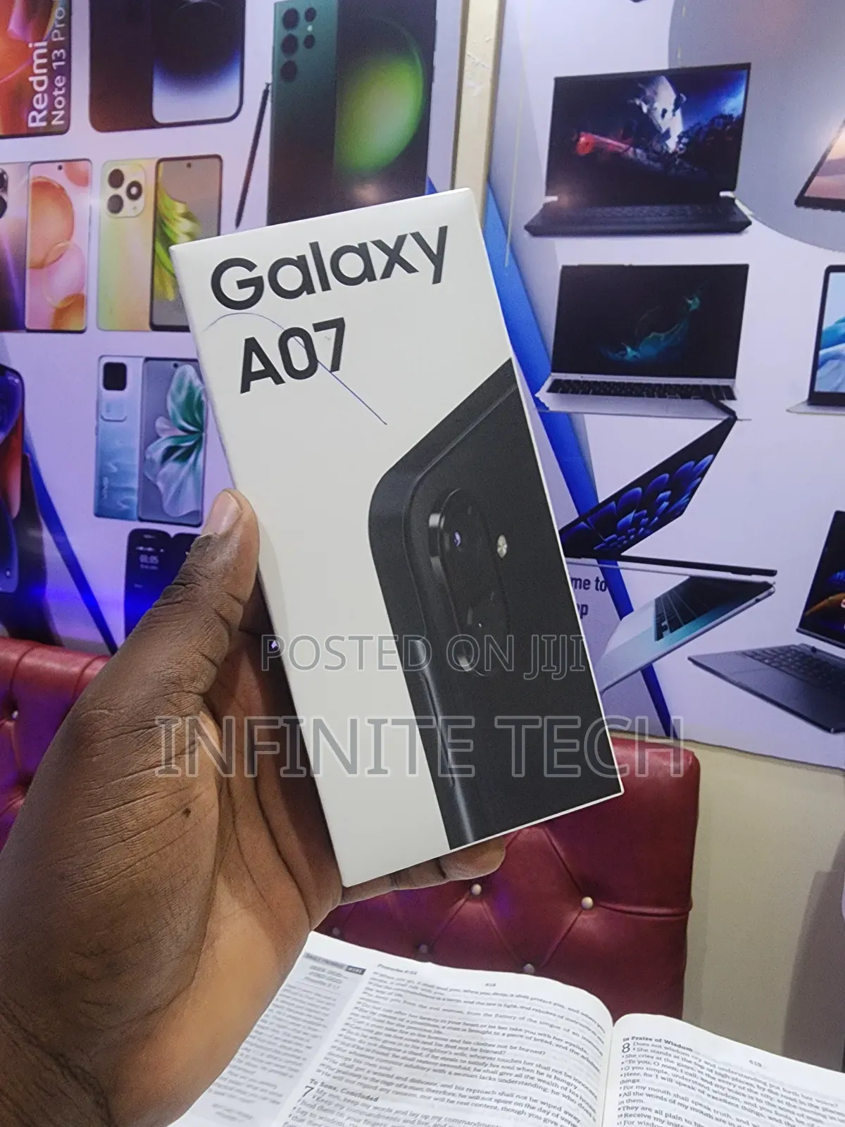 New Samsung Galaxy A07 4G 128 GB Black
