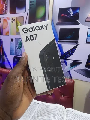 New Samsung Galaxy A07 4G 128 GB Black