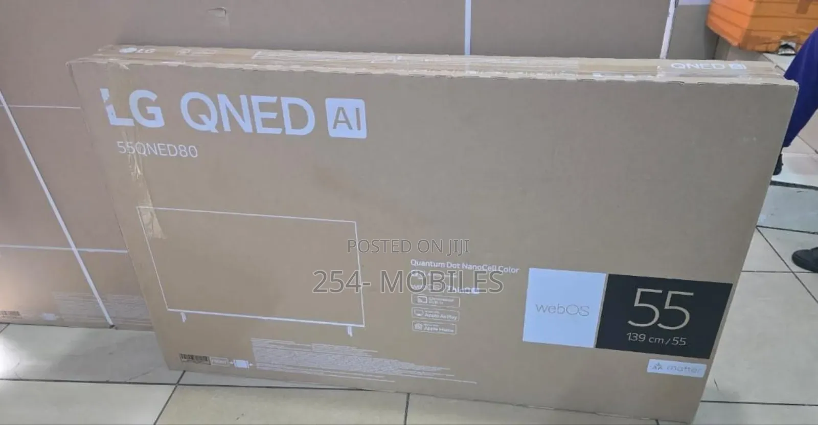 Lg 55 Inch Qned80t Smart Tv Qned Hdr10 Webos24 60hz