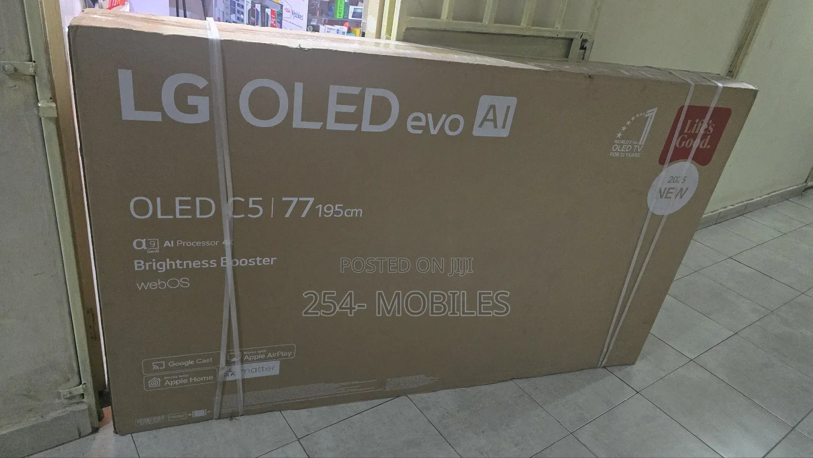 77 Inch Lg Oled Evo Ai C5 Smart Tv 2025