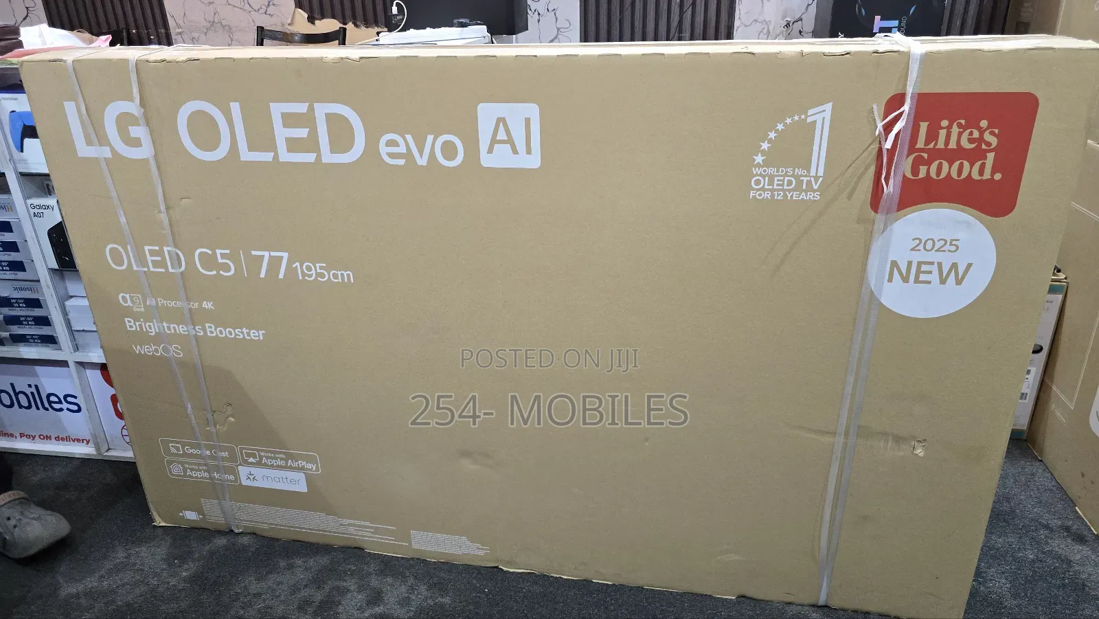 77 Inch Lg Oled Evo Ai C5 Smart Tv 2025