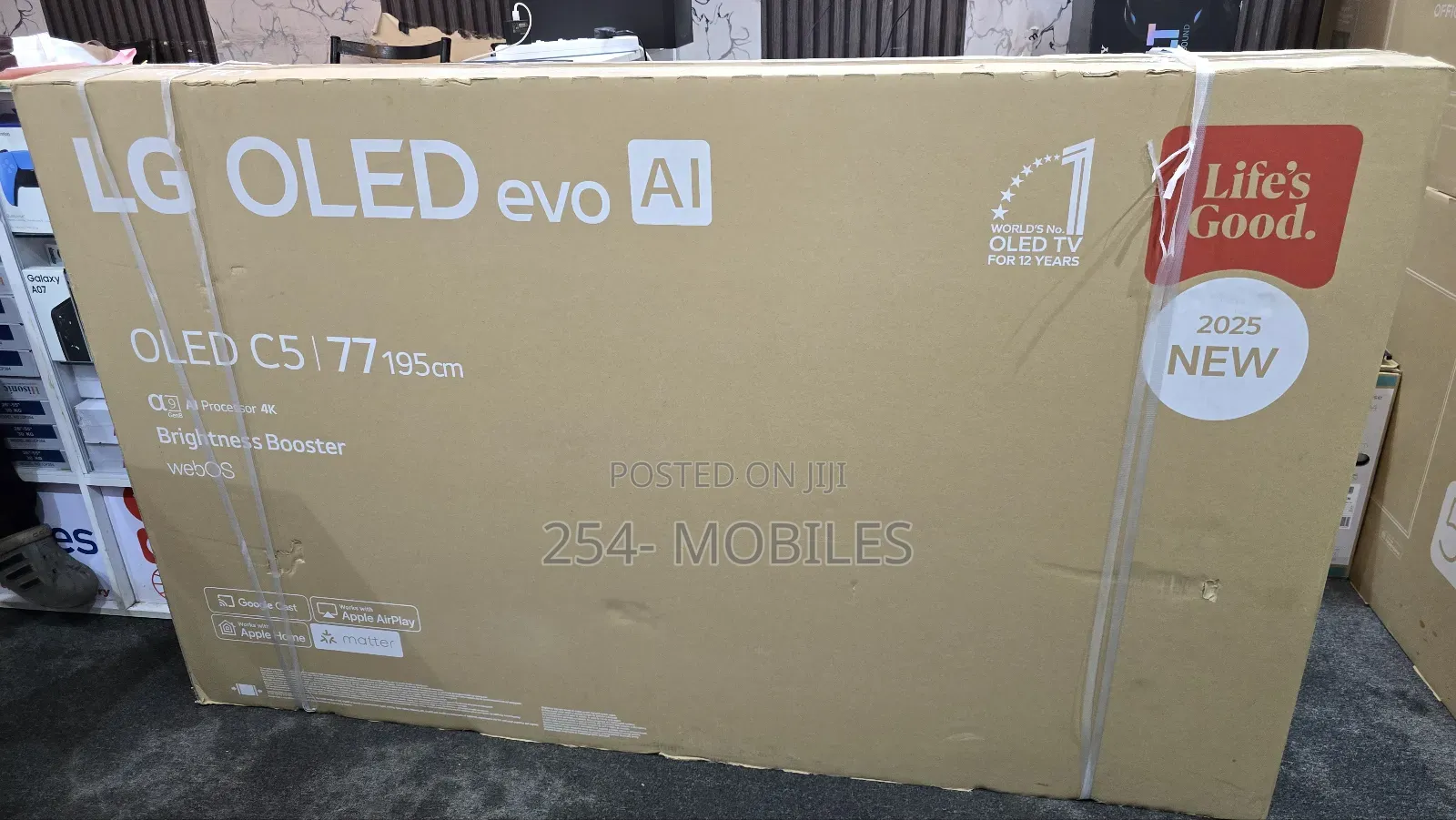 77 Inch Lg Oled Evo Ai C5 Smart Tv 2025