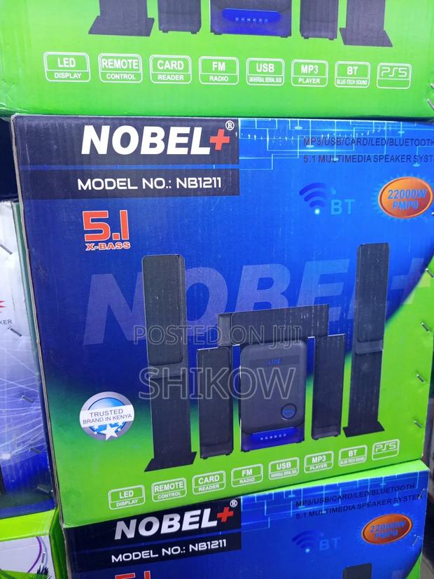 Nobel+ Nb1211 5.1ch 22000w Multimedia Speaker System