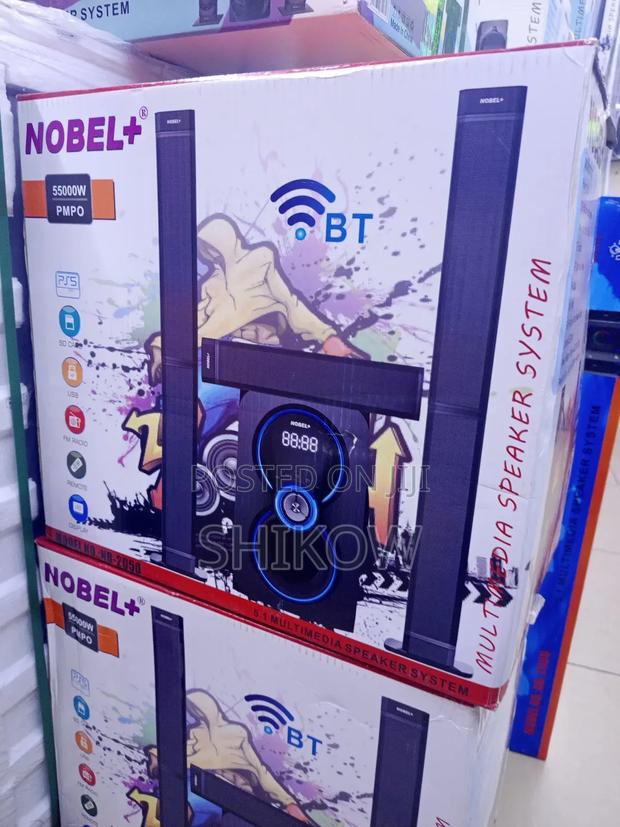 Nobel+ Nb2050 5.1 Channel 55000w Pmpo Multimedia Speaker System