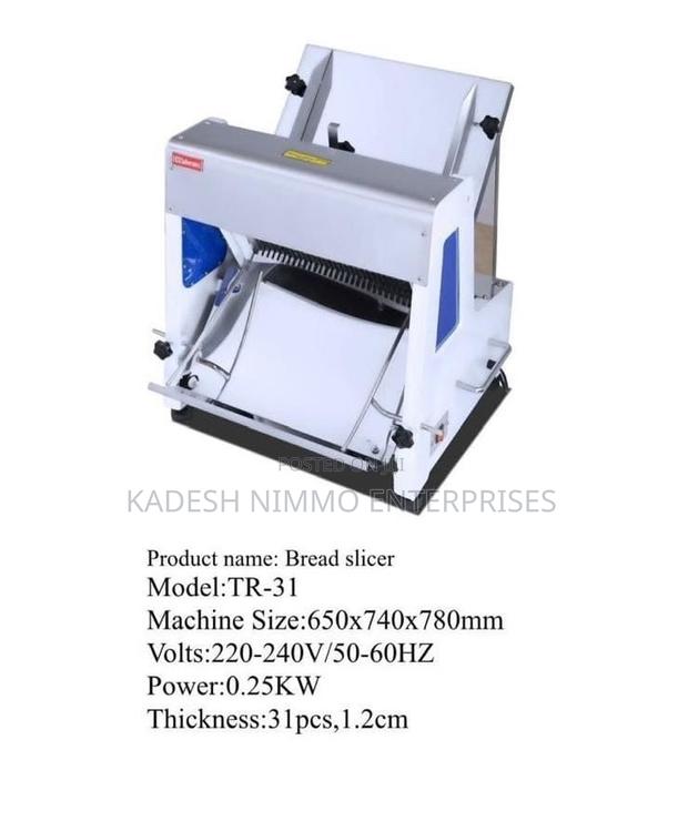 Tr-31 Commercial Bread Slicer – 0.25kw Power | 31 Cuts | Efficient