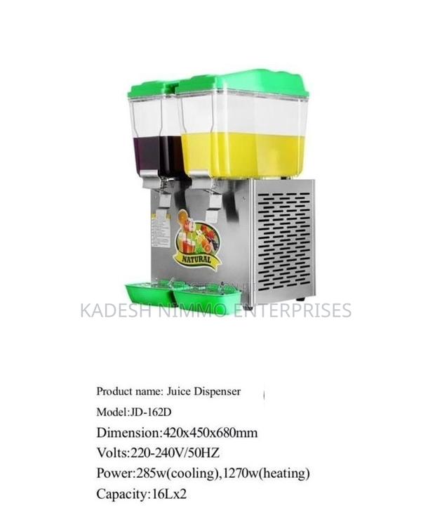 Electric Juice Dispenser – 2 Bowls - main view