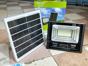 Bright Security Solar Lights 300 Watts 16 Hrs And Solar Panel