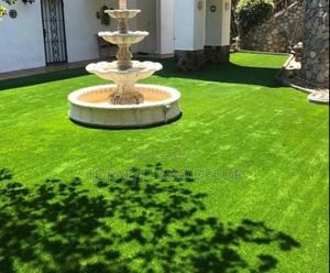 Durable Artificial Grass Mat Ideal for Home Compound Decor - main view