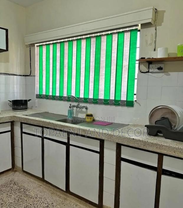 Kitchen Designed Vertical Window Blinds