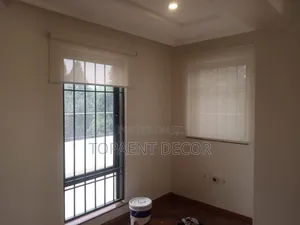 Horizontal Roll Up And Down Clear  Office Window And Door Curtains