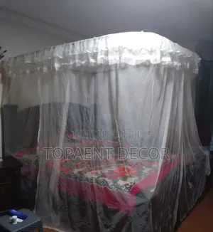 2 Stand White 5 By 6  Rail Mosquito Net