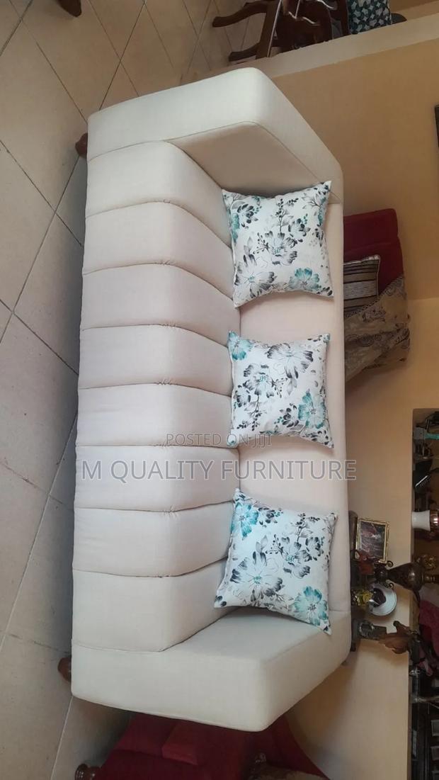 Sleek and Simple 3-Seater Sofas