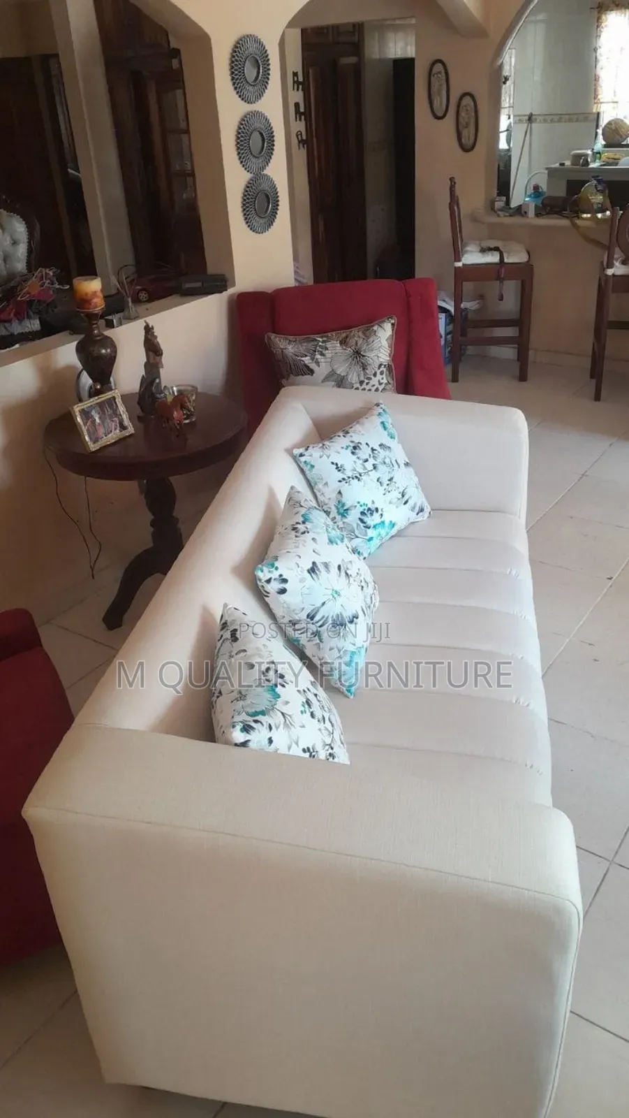 Sleek and Simple 3-Seater Sofas