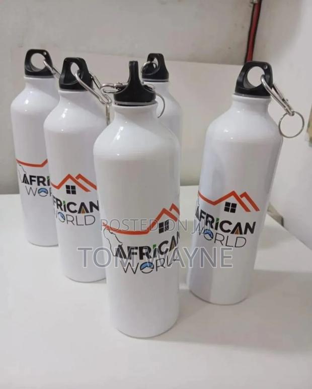 Branded Water Bottles , Metallic