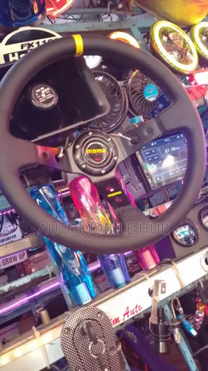 Momo Deep Dish Sport Steering Wheel – Premium Racing Design |