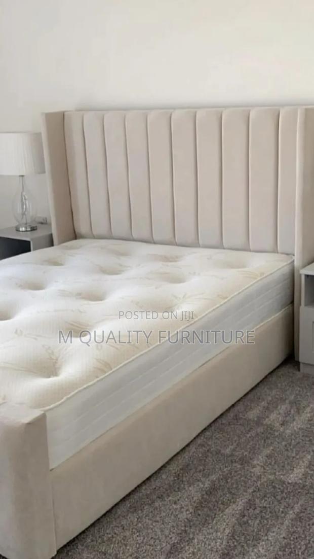 Quality Queen Sized Beds -Cream Colour