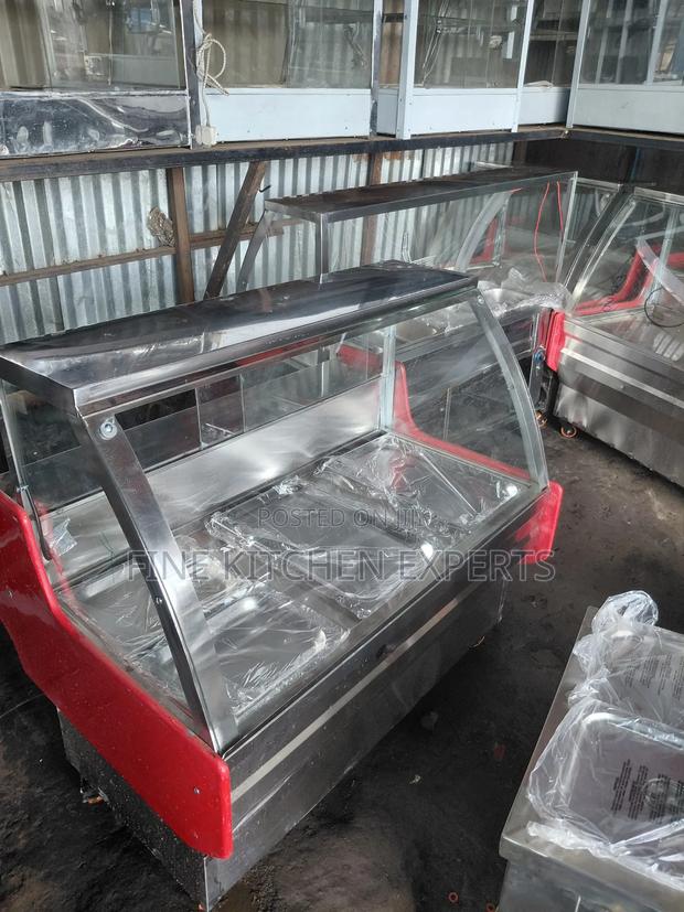 Curved Meat Chiller.