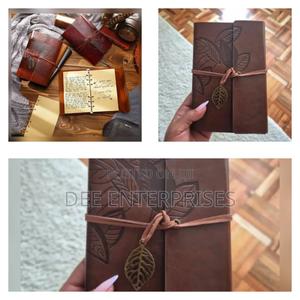 A6 Retro Leaf Notebook - thumbnail 2