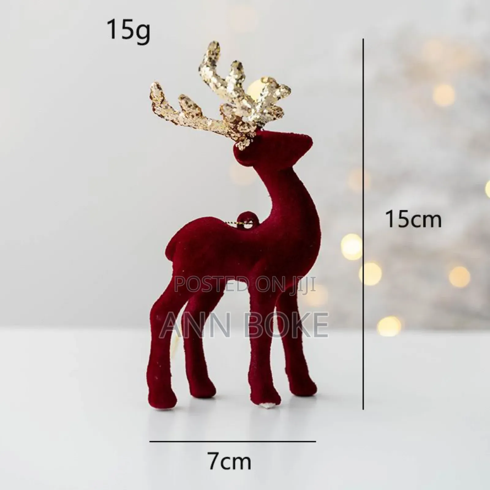 Christmas Deer Each Available