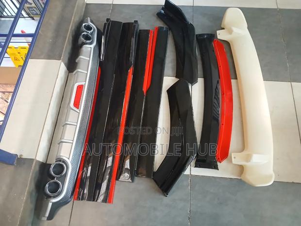 Universal Body Kit – Bumper Lip, Side Skirts, Spoiler Diffuser - main view