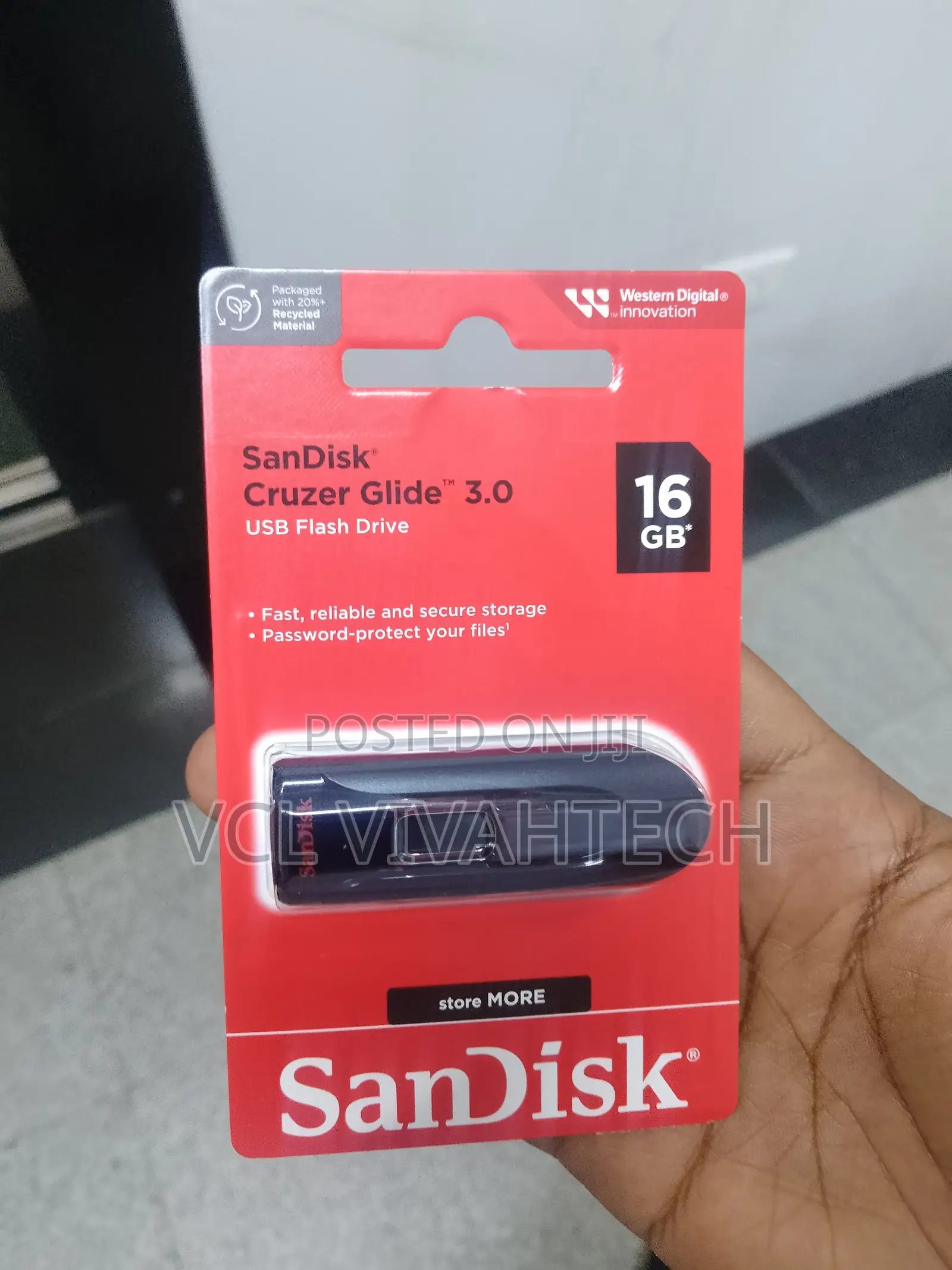 Sandisk Glide Usb 3.0 16gb Flash
