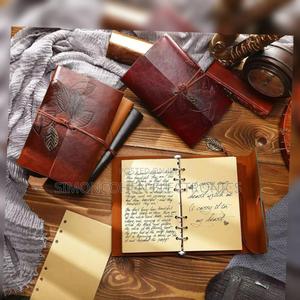 A6 Retro Leaf Notebook - thumbnail 2