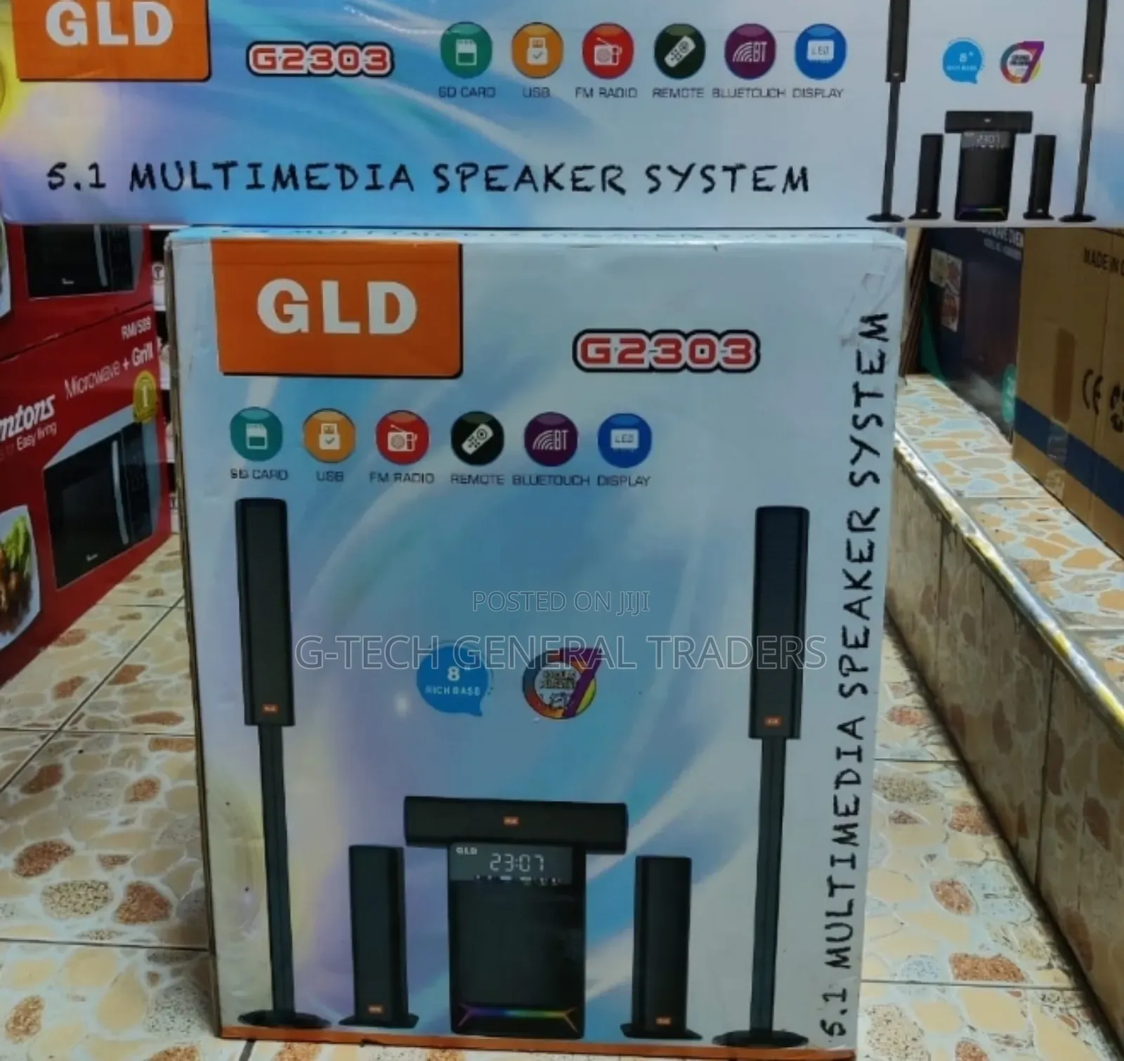 Gld 5.1 Channels Multimedia Speaker System G2303