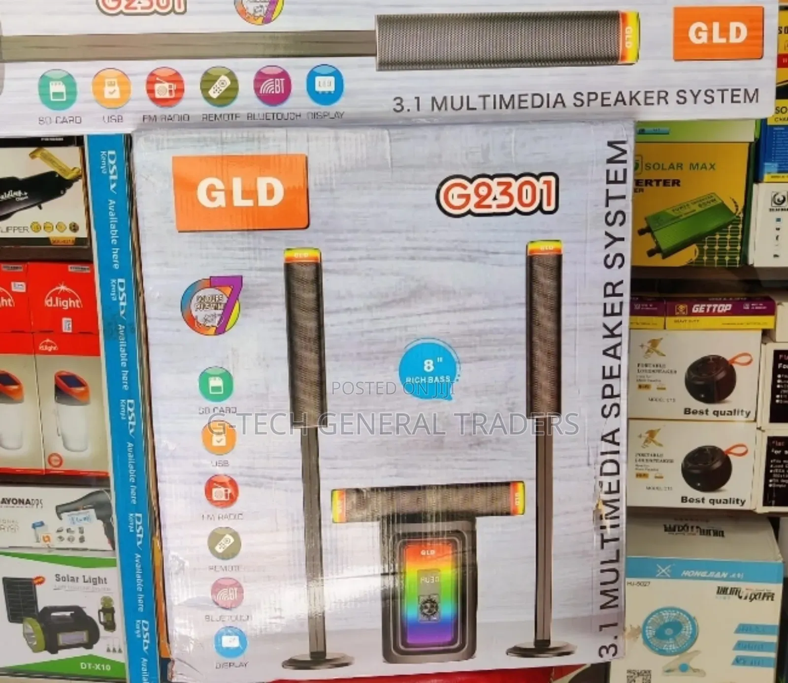 Gld 3.1ch Multimedia Tallboy Speaker System G2301