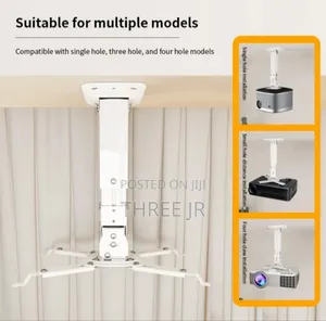 Height Adjustable Projector Mount for Wall and Ceiling