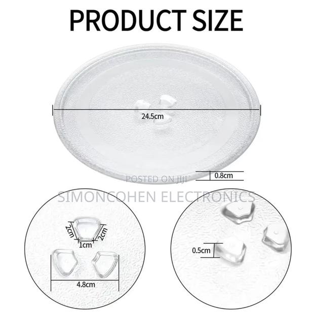 Glass Microwave Turntable Tray - thumbnail 3