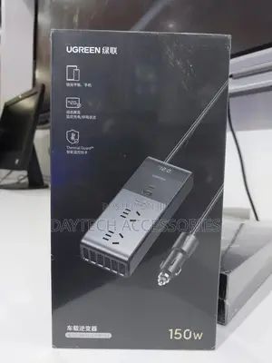 Ugreen 150w Car Power Inverter Converts Your Car 12v Dc Power Into Ac.