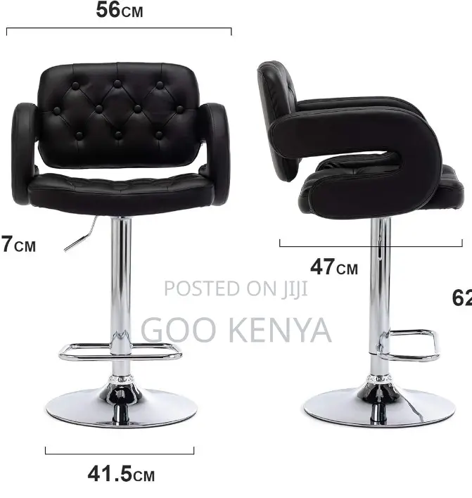 Home Counter Stool; Multi-Purpose Adjustable Bar Stool for Kitchen