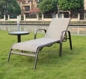 Home Outdoor Chair; Durable Pool Recliner Chair for Hospitality Spaces