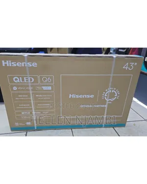 Hisense 43" Q6 Qled Frameless Smart Tv