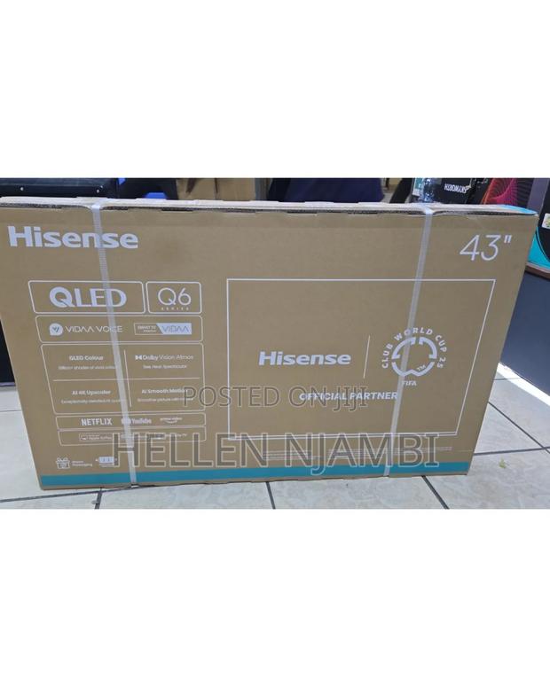 Hisense 43" Q6 Qled Frameless Smart Tv - thumbnail 2