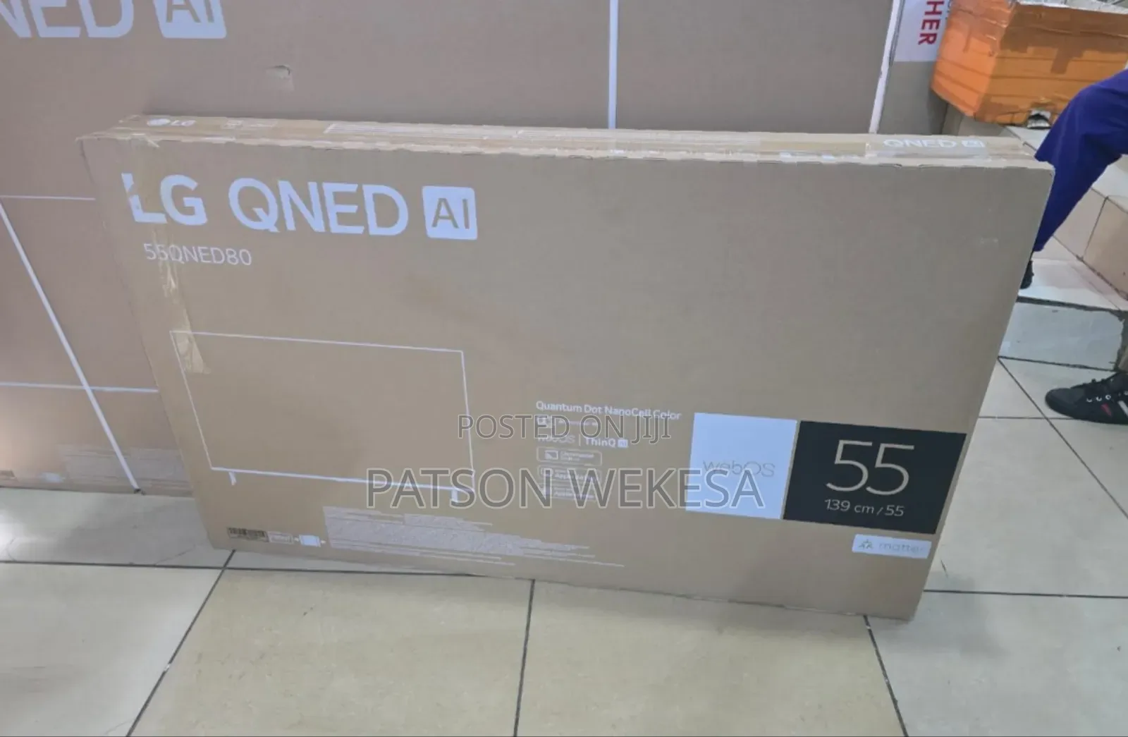 Lg 55 Inch Qned80 120 Hz Thinq Ai Smart Tv Magic Remote, HDR Webos